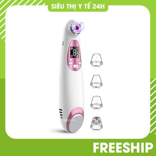 Máy hút mụn cao cấp lescolton - máy hút mụn - 3 cấp độ hút mạnh mẽ, loại bỏ hoàn toàn nhân mụn, rung massage