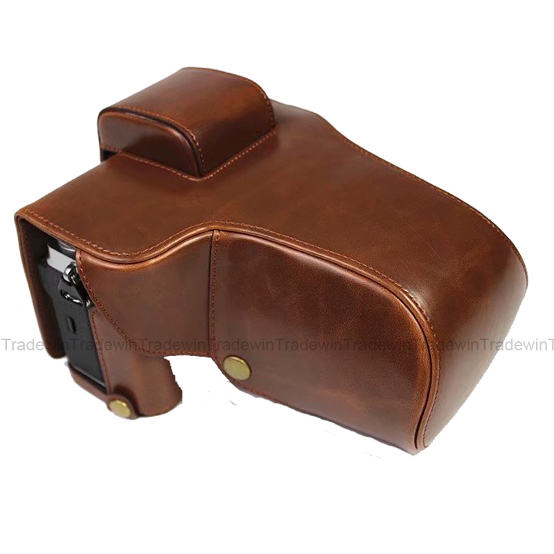 Sang Trọng Túi Da Đựng Ống Kính Máy Ảnh Fujifilm X-T4 Xt4 Với 18-135mm / Xf10-20Mm Lens / Xf16-80Mm / 16-55mm