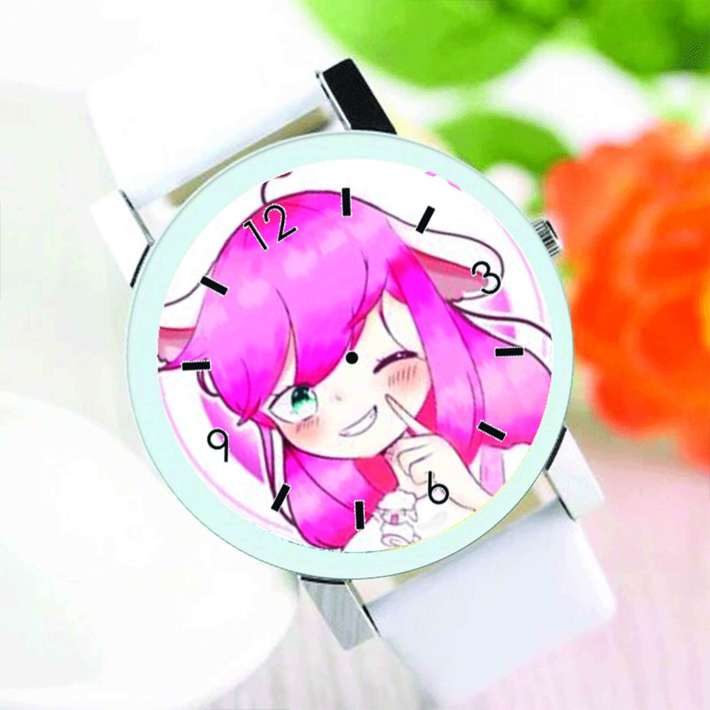 Đồng hồ đeo tay nam nữ IN HÌNH HERO TEAM Simmy Phong cận Siro Mr Vịt Sammy Đào Timmy Kairon Timy Kamui game anime chibi