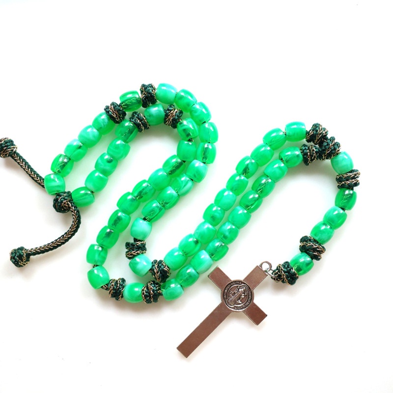 Vòng cổ Mặt Đá Rosary Thời Trang Cho Nam Nữ