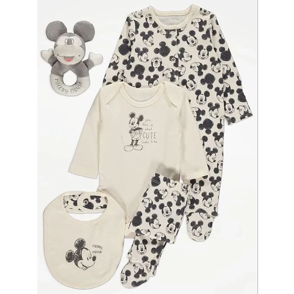 Set đồ gồm 5 món GEOGRE_UK sz 0-3m, 3-6m, 6-9m, 9-12m