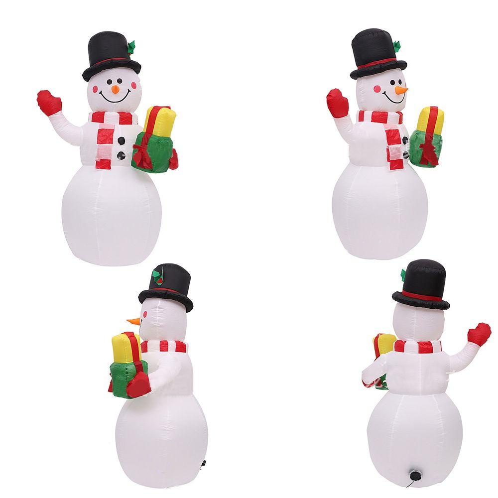 ESPO Búp Bê Người Tuyết 1.5M Có Đèn Trang Trí Giáng Sinh