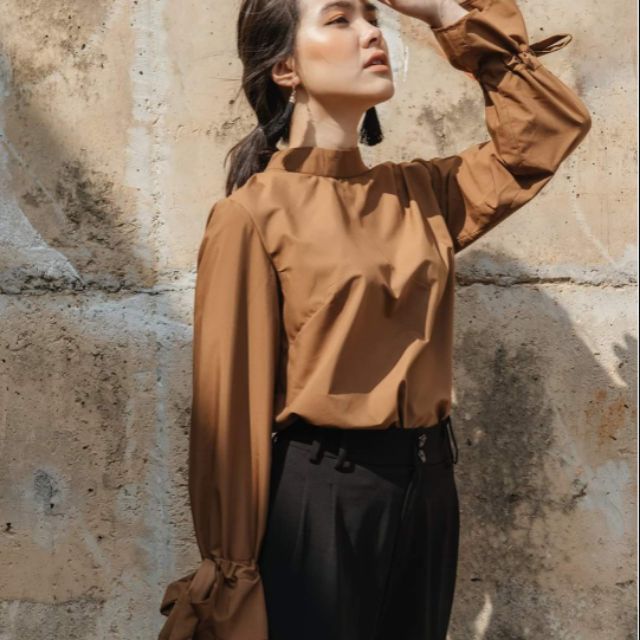 [Pass] Áo sơ mi nâu Liin.vn (new)