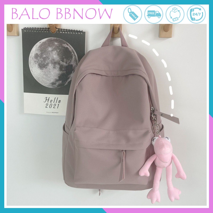 Balo thời trang nhỏ cá tính nữ đẹp đi học BBNOW BL4 - tặng kèm sticker siêu cute