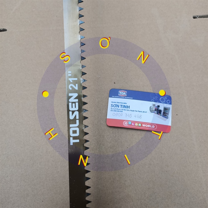 LƯỠI CƯA GỖ DÀY , THƯA TOLSEN 31099 31105