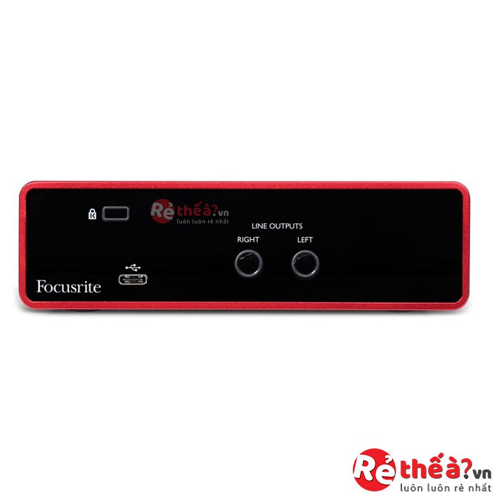 Sound Card  Focusrite Scarlett Solo Gen 3 - Focus USB Audio SoundCard (3rd - Gen3) . Bảo Hành 12 Tháng