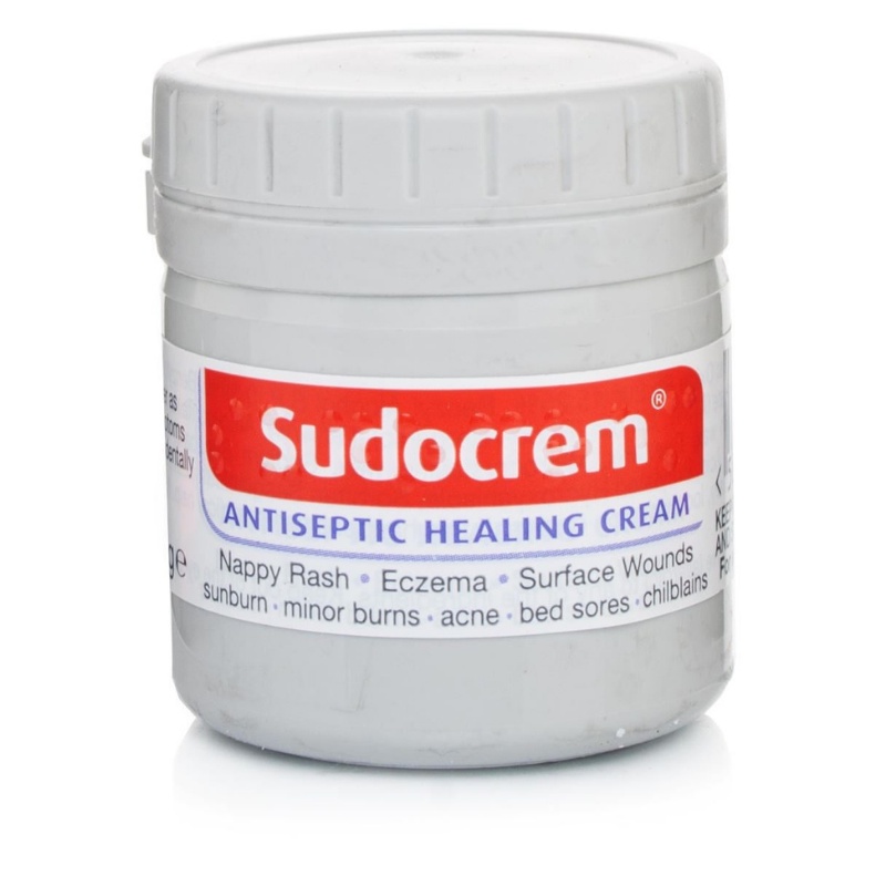 Kem Sudocrem 60g Antiseptic Healing Cream của UK dạng bôi chống hăm chàm bỏng xước da cho trẻ em và người lớn