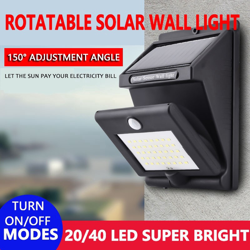 Đèn Led Gắn Tường Cảm Biến Chuyển Động 150 °