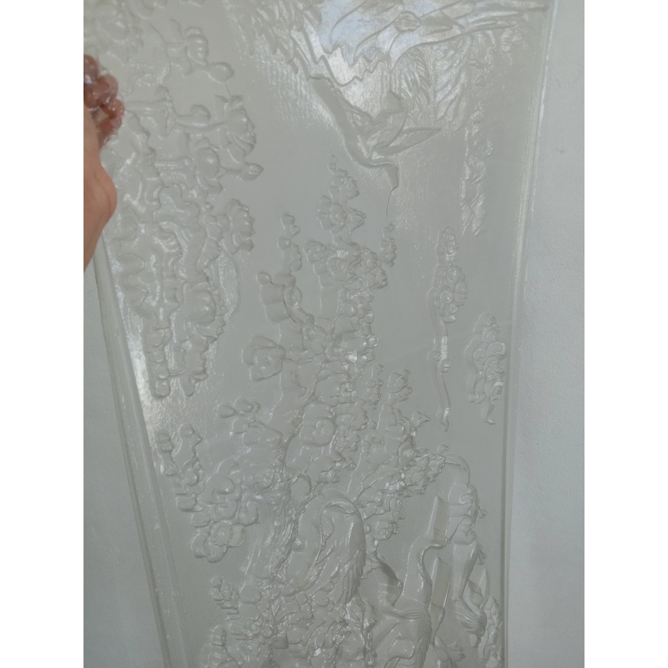 Khuôn tranh Hạc du xuân