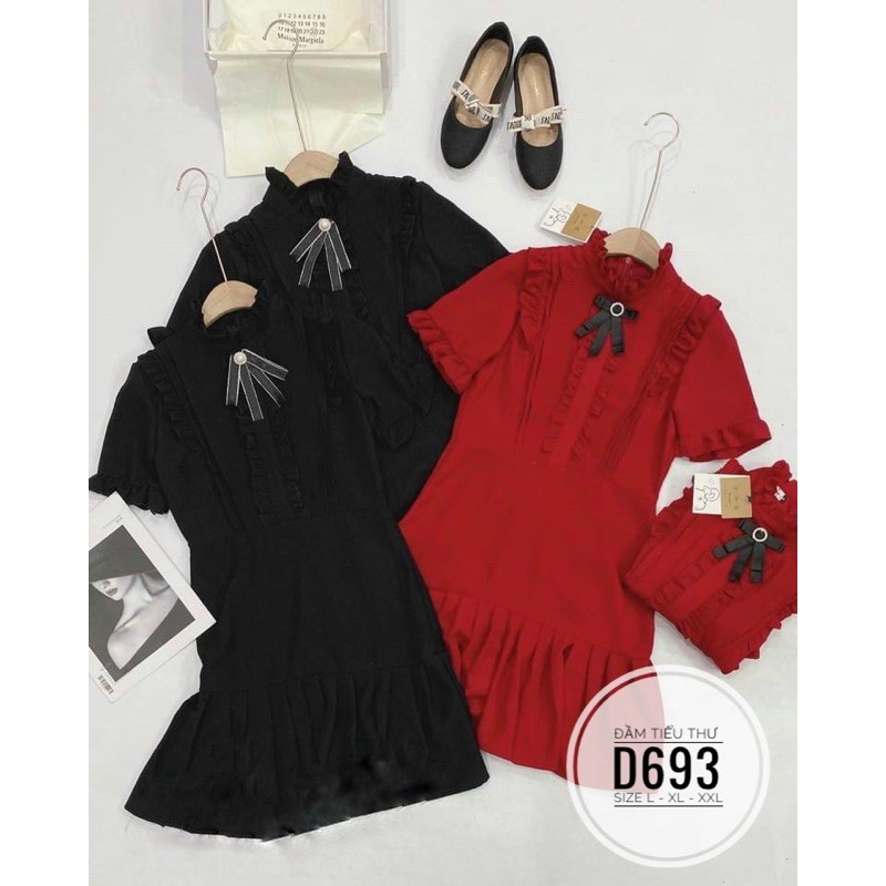 BIGSIZE Đầm tiểu thư D693