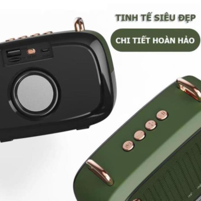 Loa Bluetooth 5.0 Cao Cấp BS32 Âm Bass Siêu Trầm Cực Đỉnh - Thiết Kế Sang Trọng - Âm Thanh Cực Hay  [HÀNG XỊN]