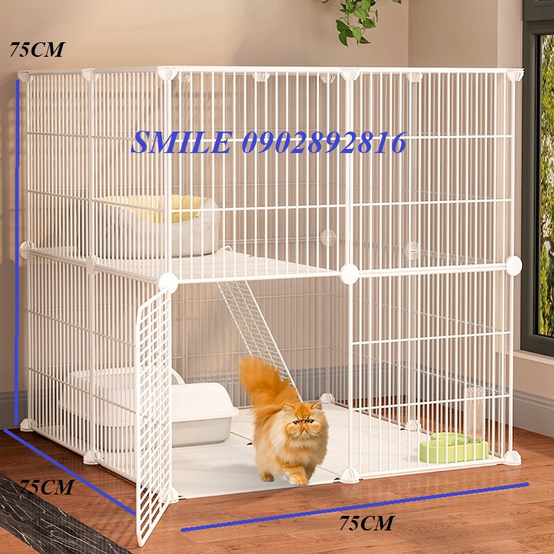 [MẪU MỚI] COMBO CHUỒNG, LỒNG LƯỚI THÉP CHO CHÓ MÈO THÚ CƯNG ĐA NĂNG HÌNH VUÔNG