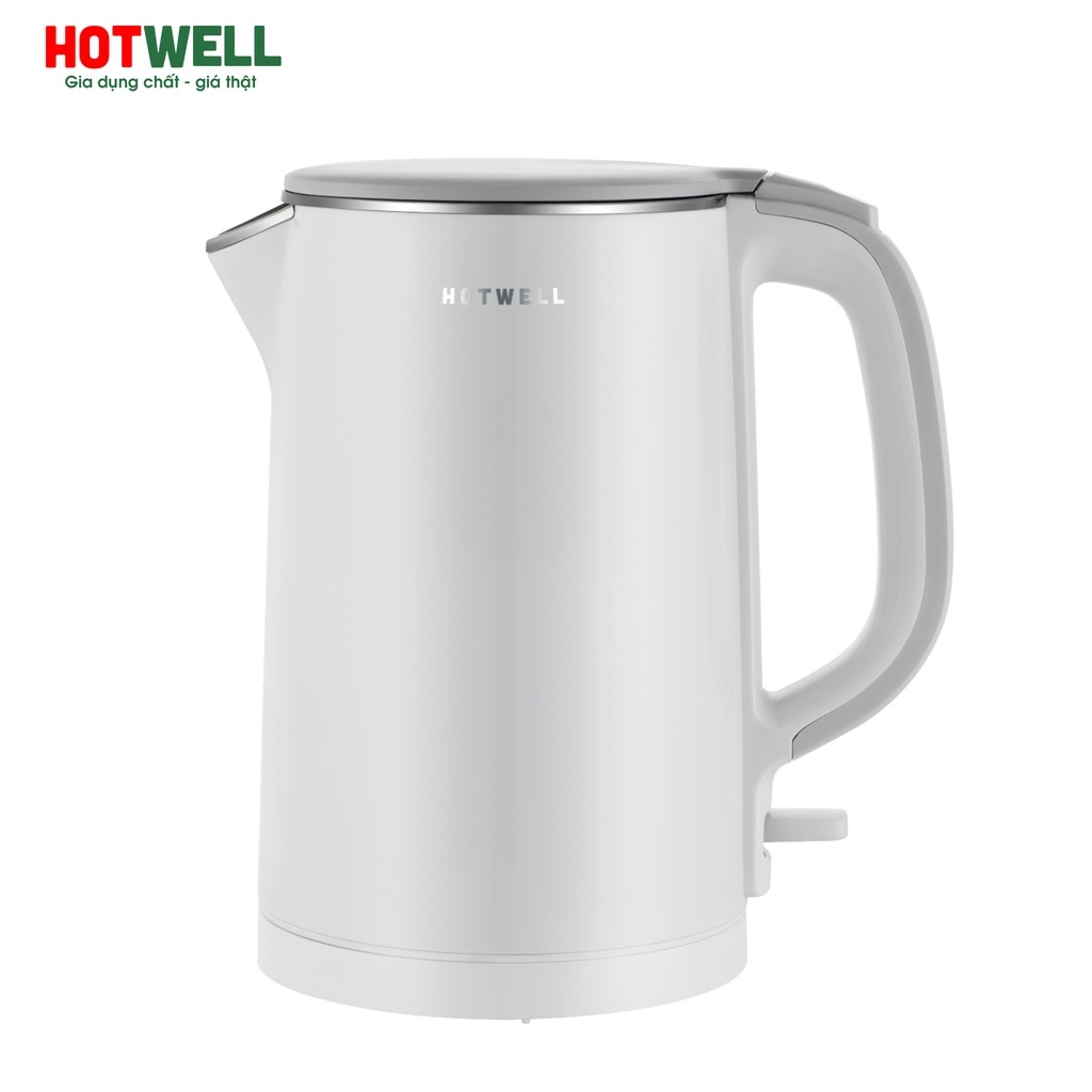 Ấm siêu tốc Hotwell 1.5L KE15H3 ( 2 màu Xanh, Trắng)