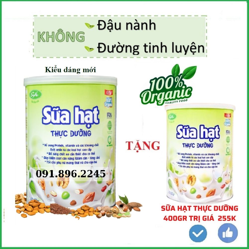 Sữa Hạt Thực Dưỡng SoyNa 800g