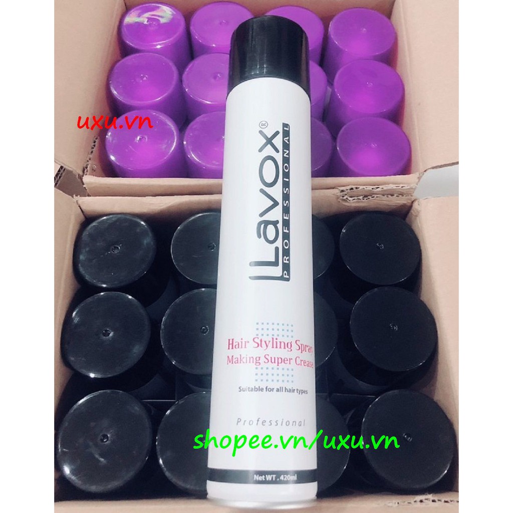 Keo Xịt Tạo Kiểu Tóc 420Ml Lavox Giữ Nếp Mềm, Với uxu.vn Tất Cả Là Chính Hãng.