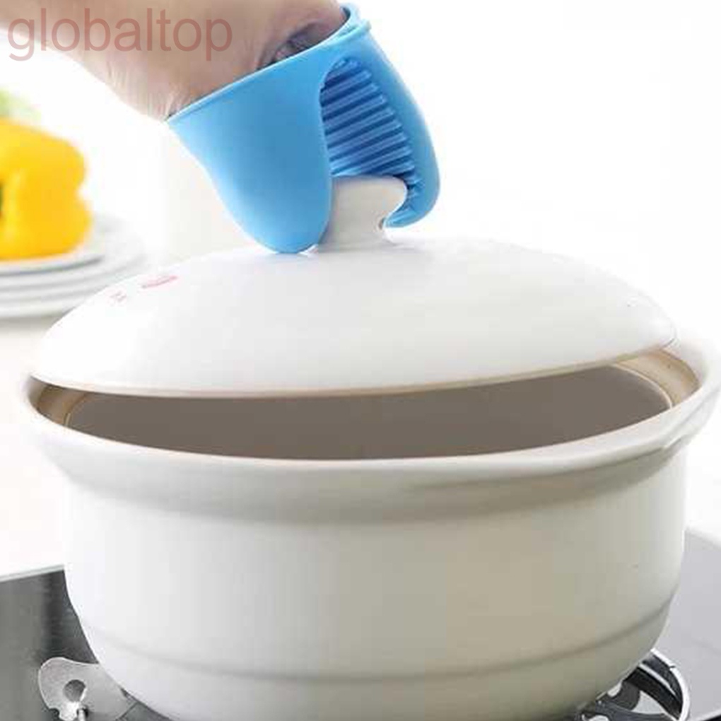 Găng tay nhấc nồi bằng silicon chịu nhiệt tốt cho lò vi sóng