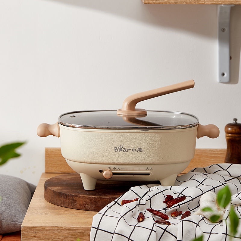 Nồi Lẩu 2 Ngăn Đa Năng Bear Chính hãng - 5 Lít dùng cho 4-6 người