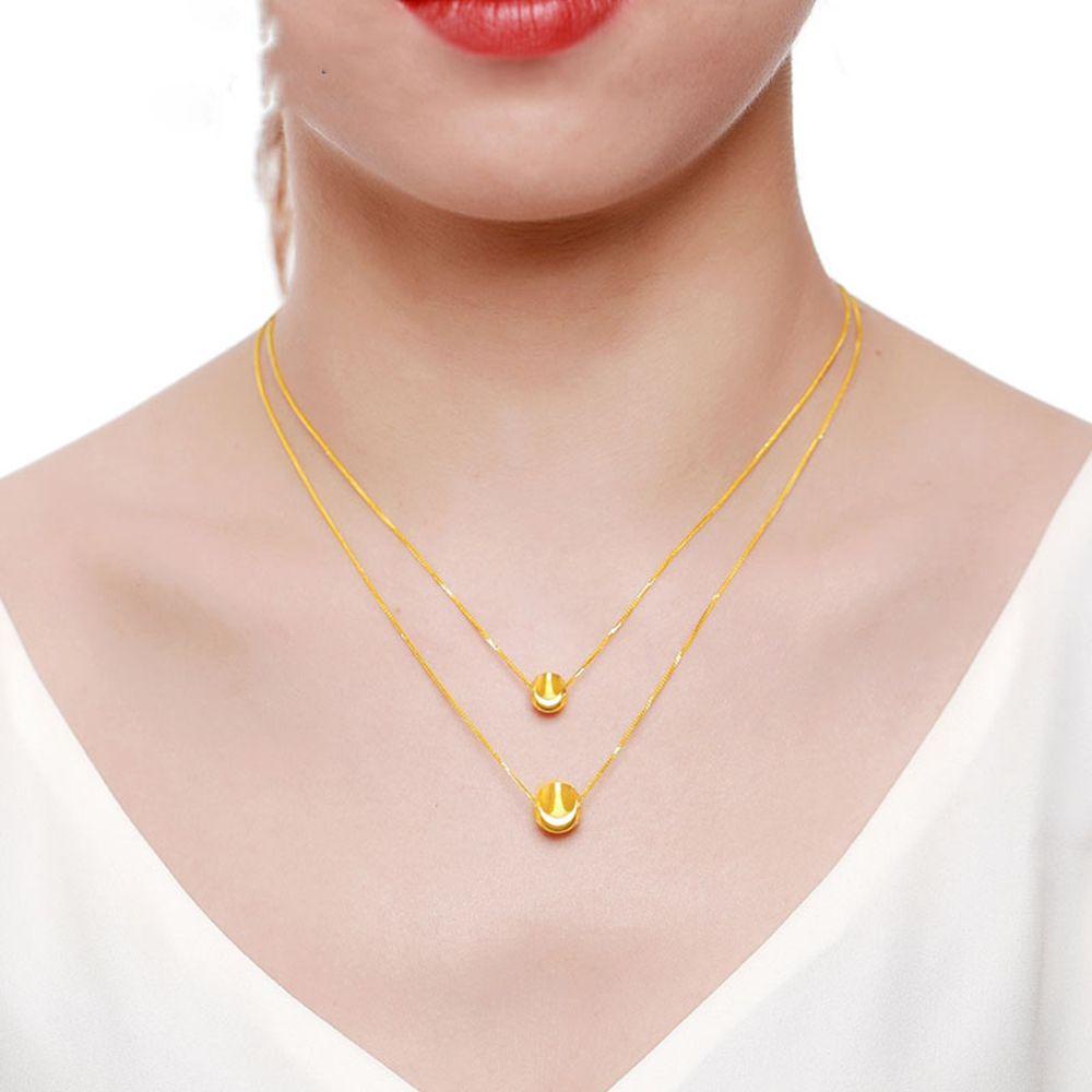 Vòng Cổ Chuỗi Hạt Phong Cách Việt Nam Sang Trọng Cho Nữ|Dây Chuyền Đồng Phong Cách Hàn Quốc