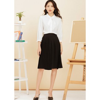 Chân váy DẬP LY dáng xòe chất CÁT HÀN