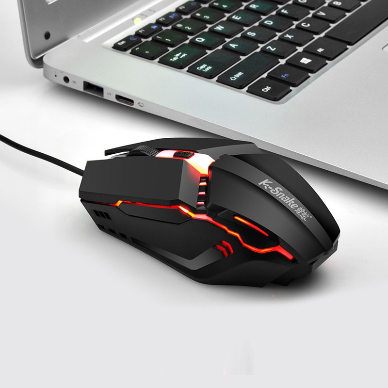 Chuột Gaming Esport Viper M11 Có Dây Phím Nhạy Thiết Kế Độc Lạ Đèn LED RGB Ấn Tượng
