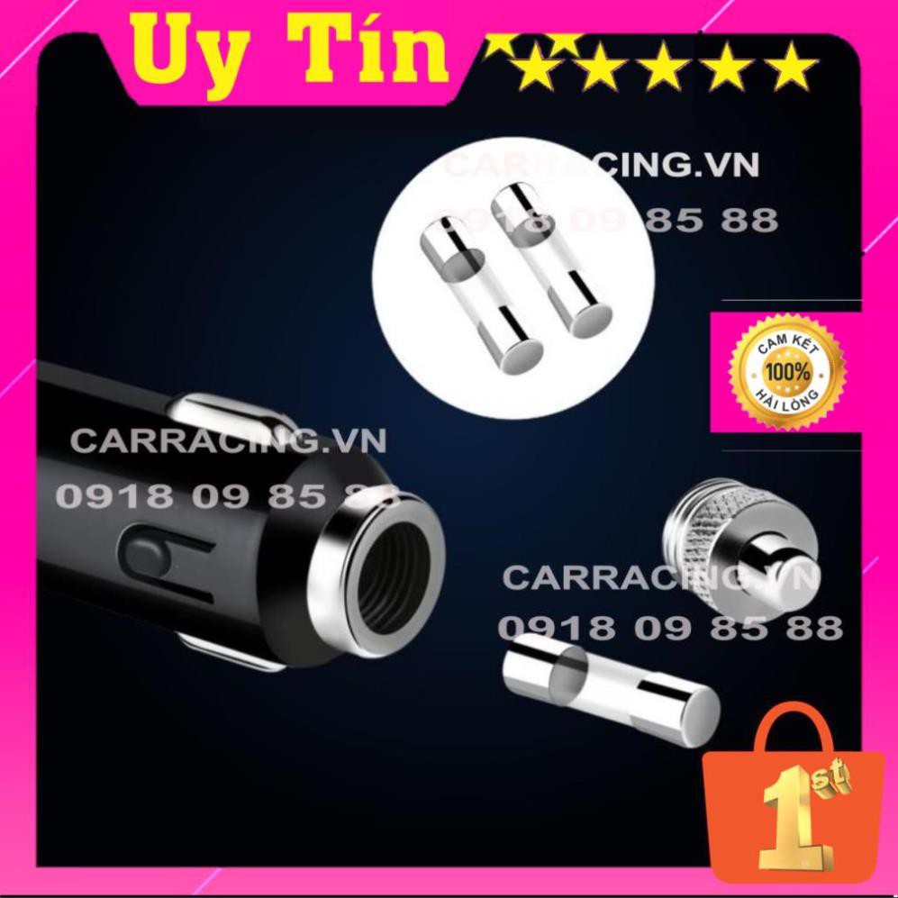 Tẩu Sạc ô tô, xe hơi  2 Tẩu Tròn (2 USB Nhỏ) - Có đèn led báo điện áp - Nội thất phụ kiện và cũng là đồ chơi ô tô