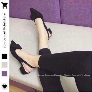 sandal nơ lụa công chúa đế cao - B3