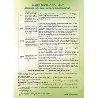 KEO BẠC XỊT KHUẨN nano silver cool mint