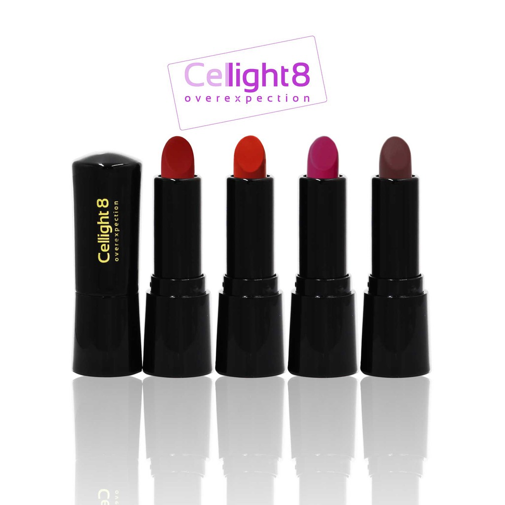 BST Son môi mini thiên nhiên không chì CELLIGHT 8 - Màu tự chọn - Thỏi 2g