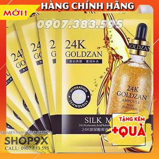 1 Mặt Nạ Lụa 24k Goldzan & Luxury Chính Hãng
