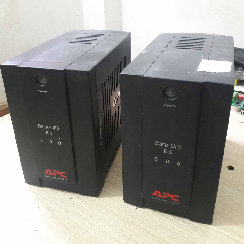 Bộ lưu điên apc 500va; ups apc 500va cũ không ắc quy main mạch zin nguyên bản