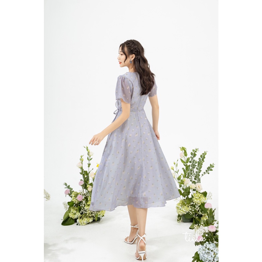 TIELA Đầm Váy hoa cổ tim bèo nữ tính - Nalia Dress