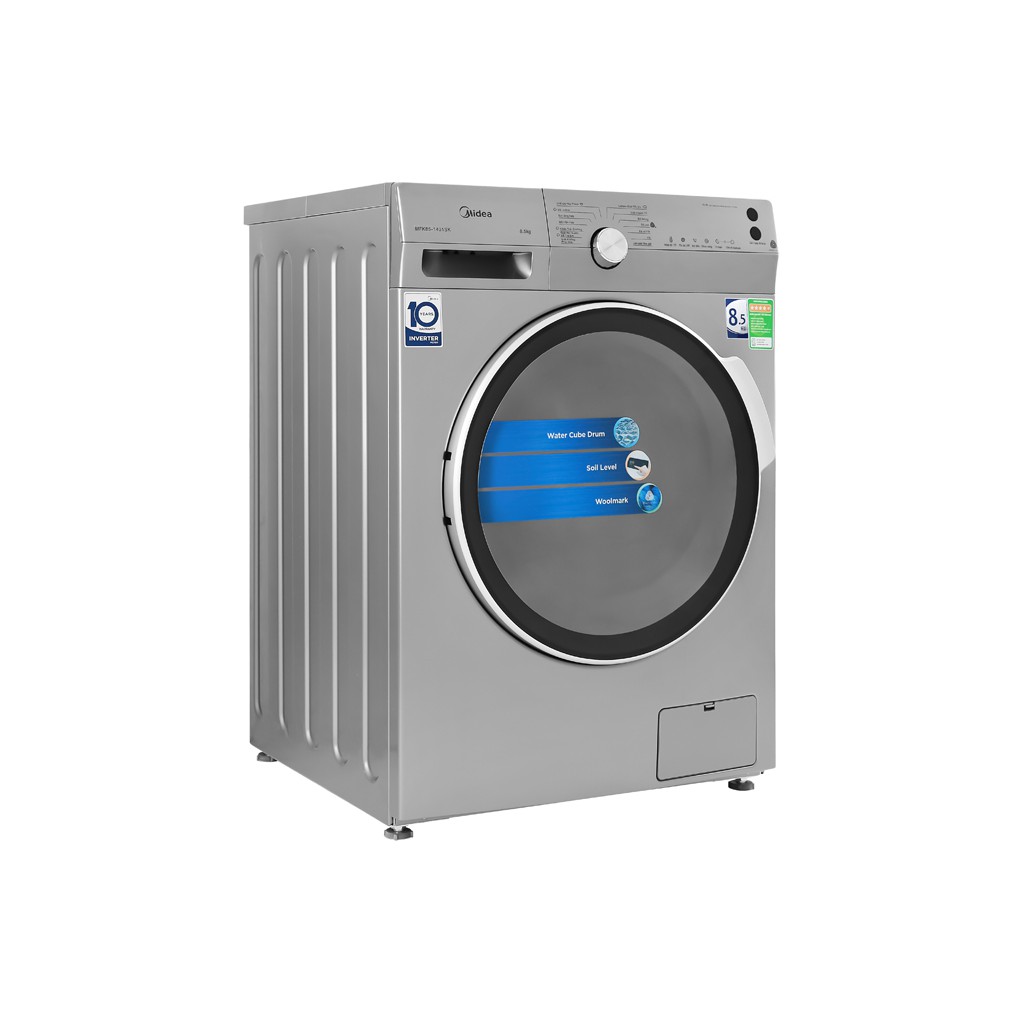 Máy giặt Midea Inverter 8.5 Kg MFK85-1401SK Mới 2020