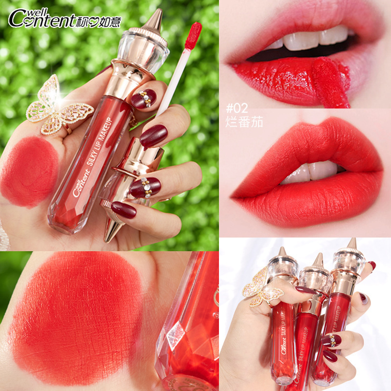 Son môi mềm mịn như nhung chống thấm nước dưỡng ẩm | BigBuy360 - bigbuy360.vn