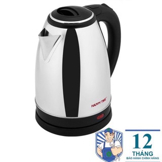 ấm siêu tốc inox 1.8L, ấm siêu tốc Happy Time chính hãng an toàn