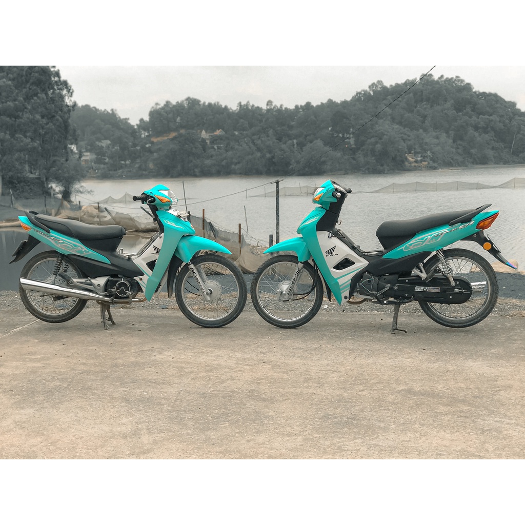 Tem xe wave loại cao cấp  chống bay mầu - chống nước
