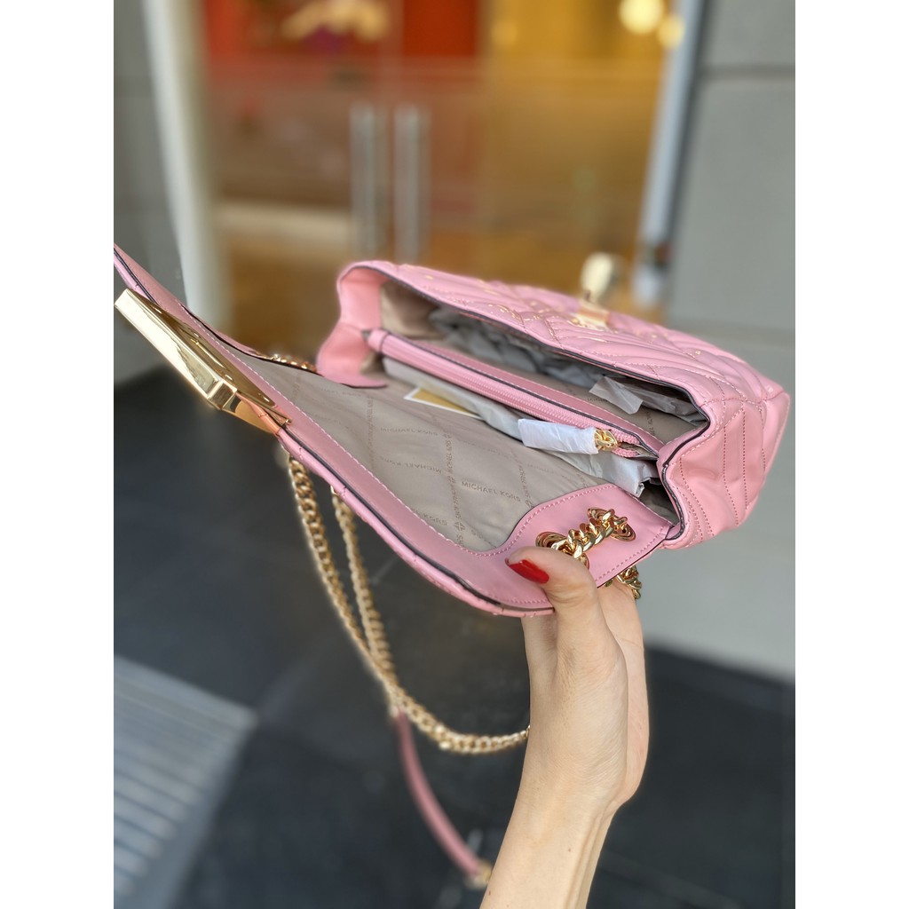 Túi xách nữ chính hãng Micheal Kors  Peyton da bóng dáng đẹp-Size 24cmx20cm