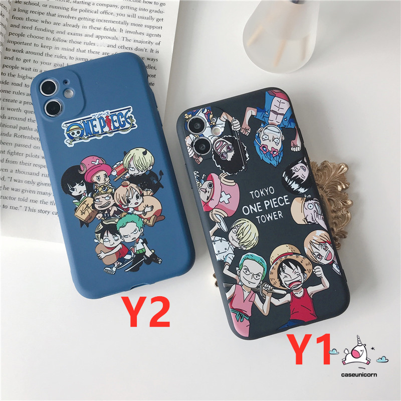 Ốp Lưng Phong Cách Anime One Piece Cho Oppo Reno4 A53 A33 2020 A92 A52 A72 A11K A31 A9 A5 2020 A71 A37 A12 A3S A5S A7 A12E A91 Reno3 F9 Pro F11 F11Pro A83 A57