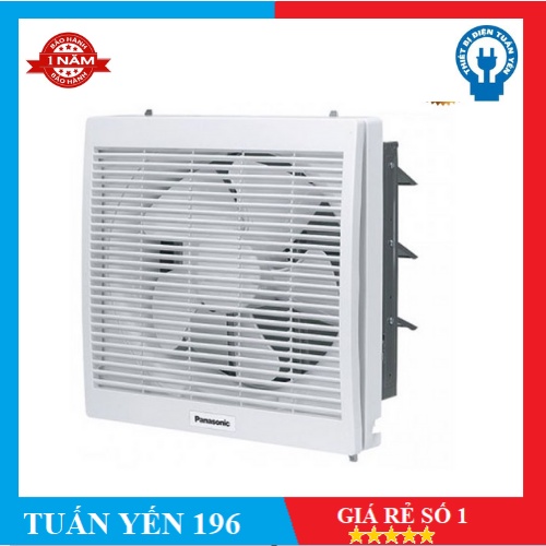 Quạt Hút Gắn Tường Dân Dụng PANASONIC FV - 20AL9 (loại 1 chiều - có màn che)