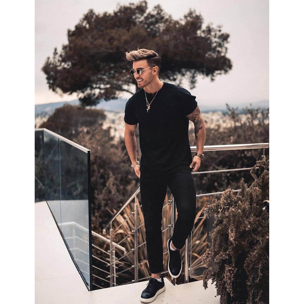 Quần jean dài nam ZR đen (Form Slimfit,chất vải co dãn,ống quần 15 - 18cm,hàng Vnxk) | BigBuy360 - bigbuy360.vn