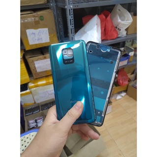 Vỏ bộ xiaomi redmi note 9s xanh lá zin new