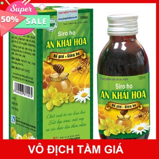 Siro ho An Khái Hoa – Hỗ trợ bổ phế, giảm ho (lọ 125ml)