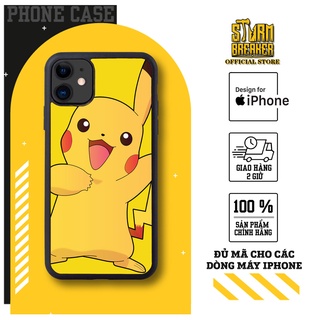 Ốp lưng điện thoại iphone Pikachu - Pokemon AT-PC066 StormBreaker