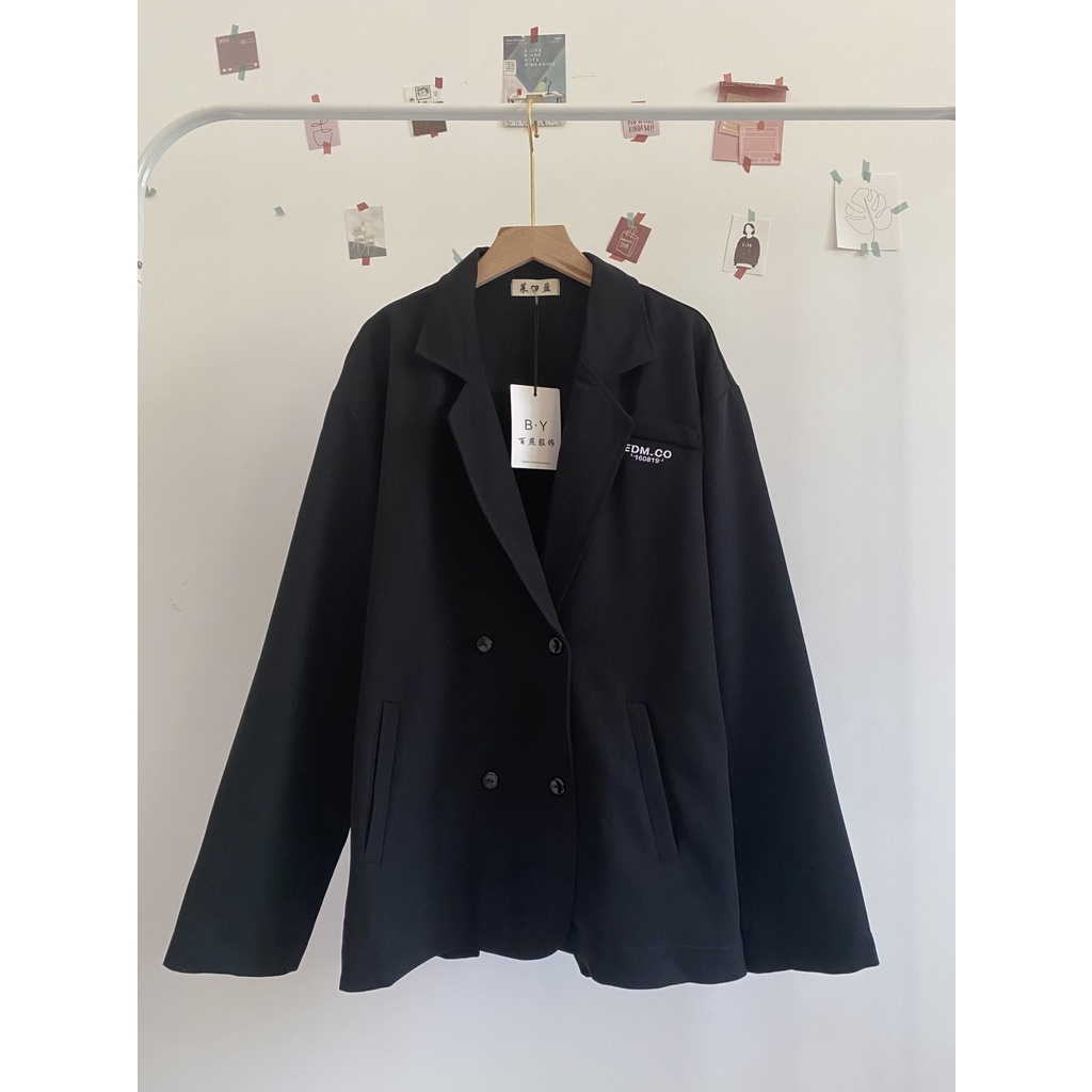 Áo Blazer nữ dáng rộng dài tay 5574 | BigBuy360 - bigbuy360.vn