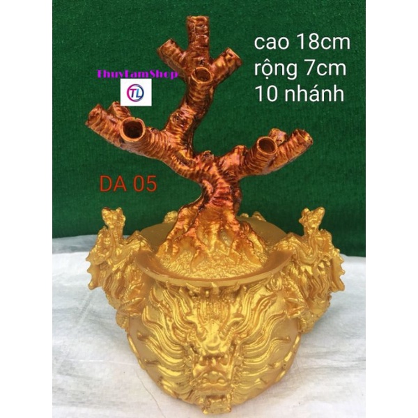 Gốc cây đúc đế đặc VIP 20 nhánh làm cây cành vàng lá ngọc, cây taig lộc trưng biệt thự, không gian rộng lớn sang trọng