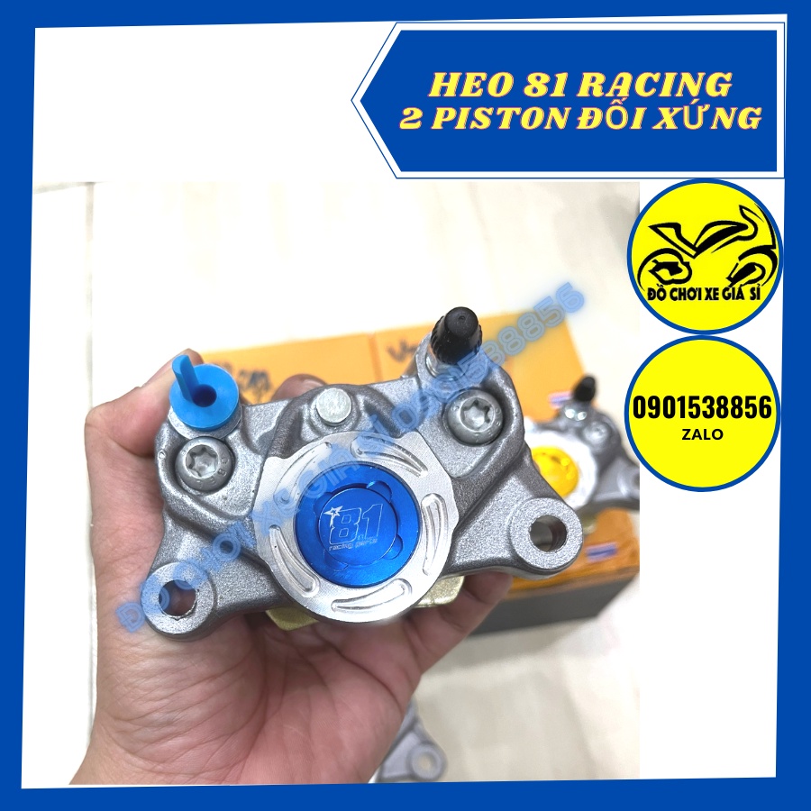 Heo dầu trước 81 racing 2 Piston và Pát tất cả các dòng xe máy