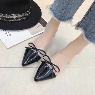 Dép Sục Nữ Da Bóng Siêu Xinh