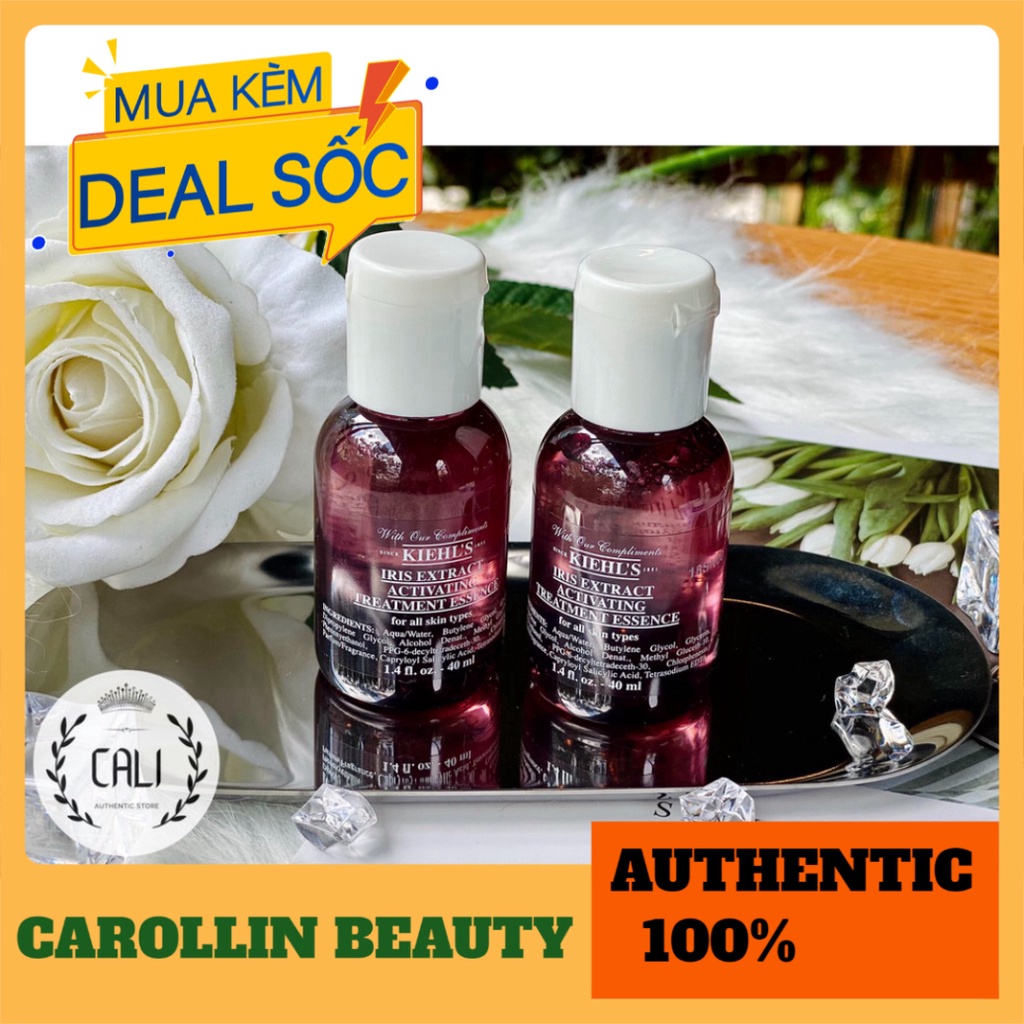 Nước thần chống lão hóa 💖 FREESHIP 💋  Nước thần IRISH Kiehl's 40ml chính hãng [ Minisize ] CAROLLIN BEAUTY