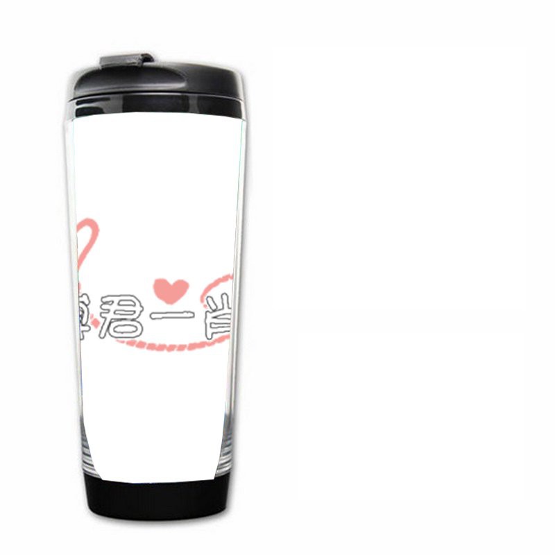 Bình nhựa đựng nước in hình BÁC QUÂN NHẤT TIÊU Vương Nhất Bác Tiêu Chiến Trần Tình Lệnh tiện lợi