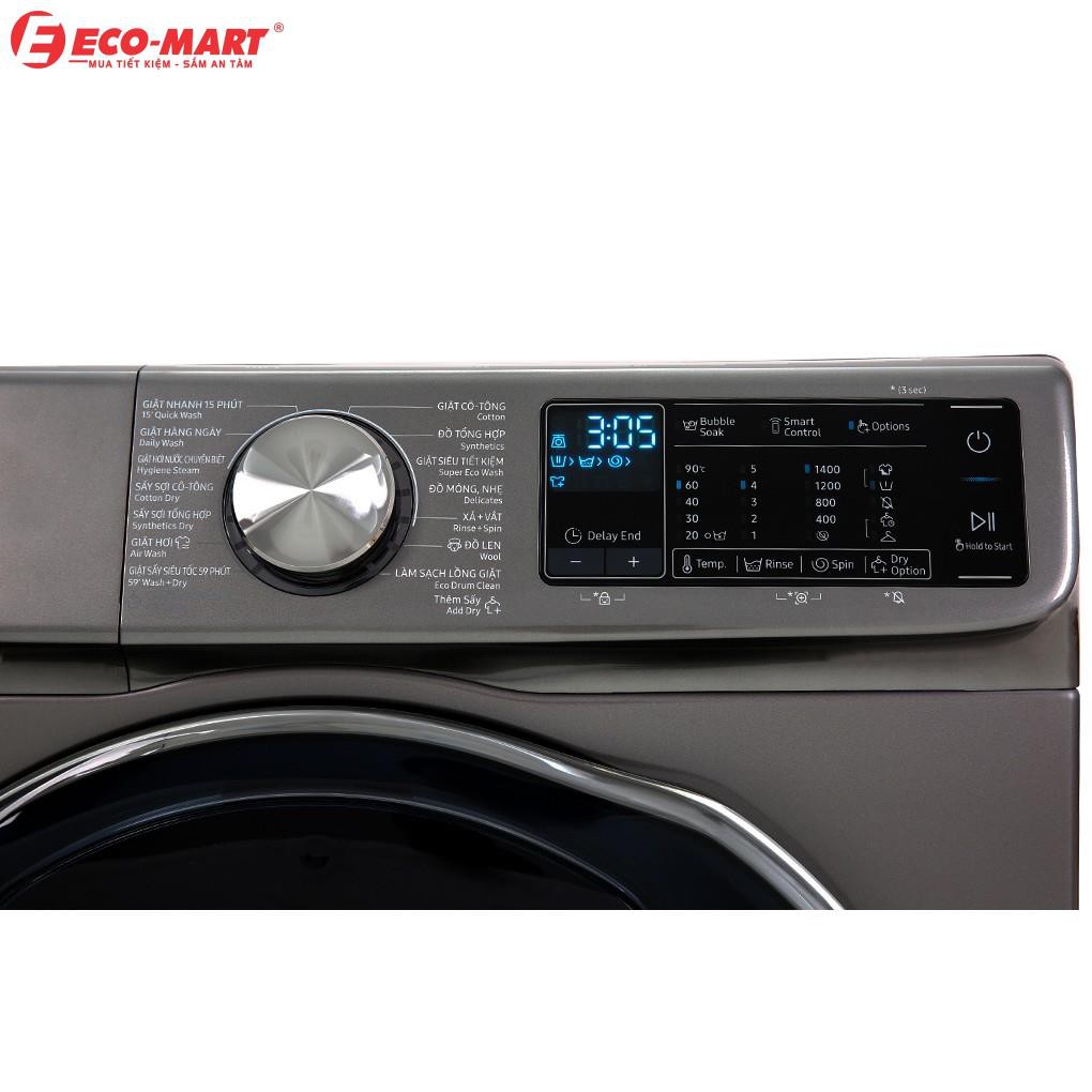 Máy giặt sấy Samsung AddWash Inverter 10.5 kg giặt, 7kg sấy WD10N64FR2W/SV