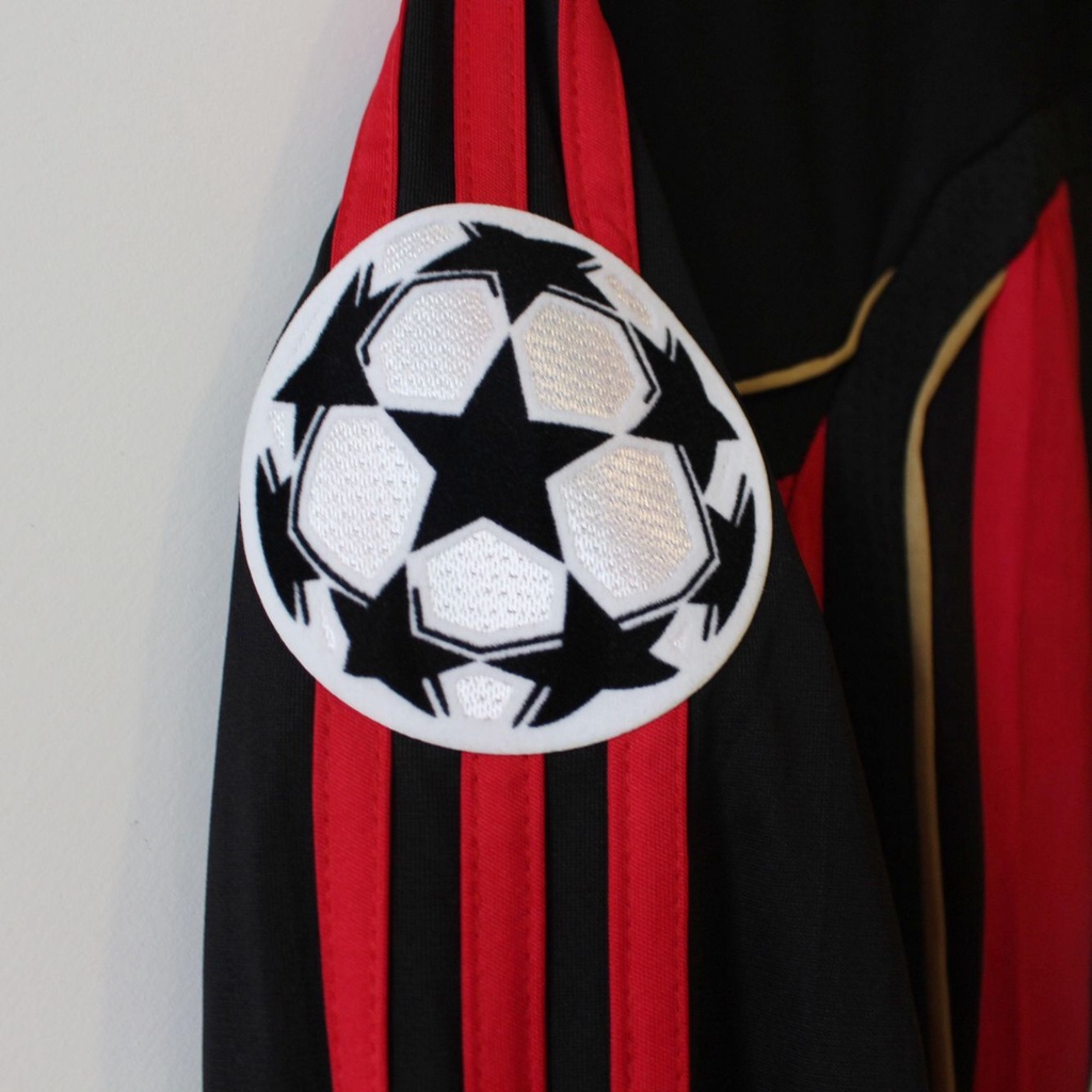Cổ Điển AC MIlan 06 07 Áo Bóng Đá Ngắn / Dài Tay #Hộp 22 KAKA 22 Ngăn Đựng Đồ Tiện Dụng #Bảng Phấn Mắt Pirlololo 21 PIRLO 21 #Áo Thun Bóng Đá In Số 9 INZAGHI Kiểu Retro Cá Tính Cho Nam